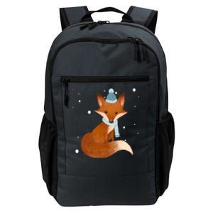 Winter Fox Cute Daily Commute Backpack