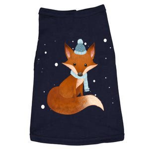 Winter Fox Cute Doggie Tank