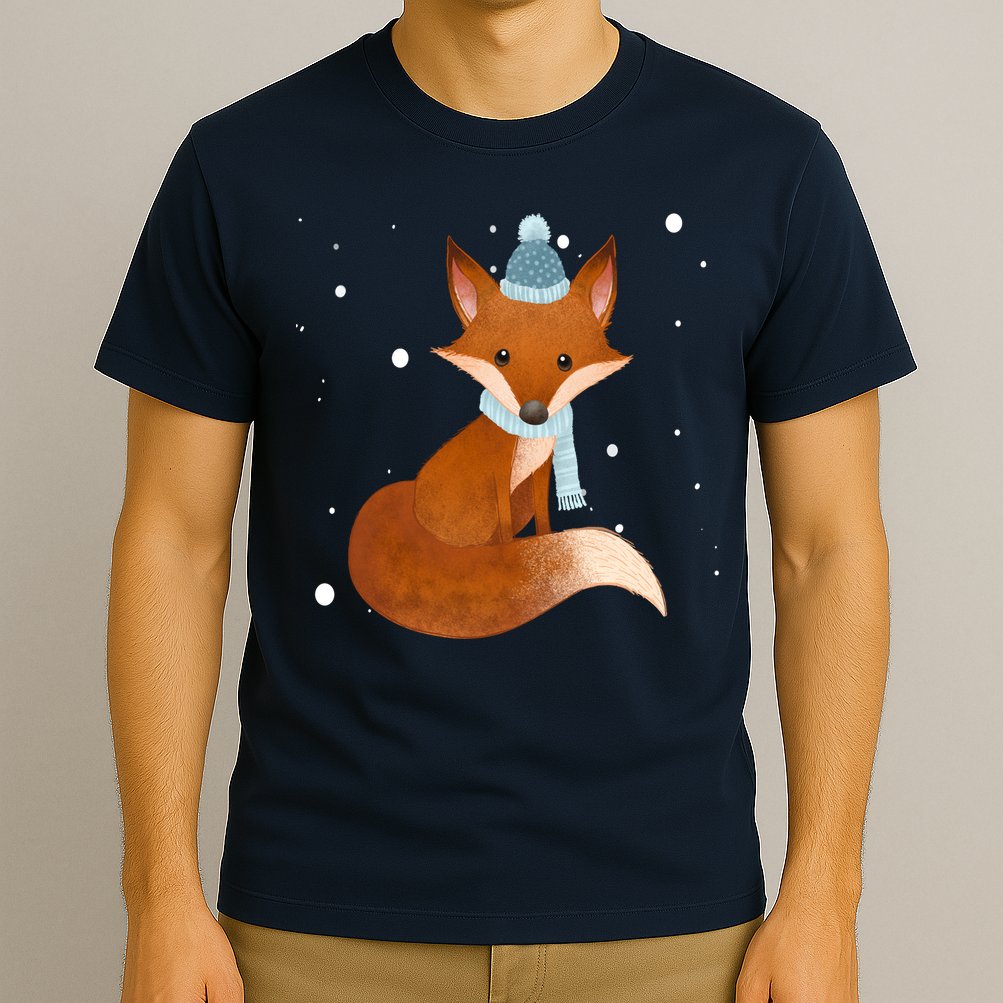 Winter Fox Cute T-Shirt