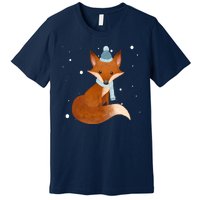 Winter Fox Cute Premium T-Shirt