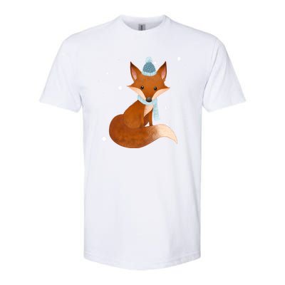 Winter Fox Cute Softstyle® CVC T-Shirt