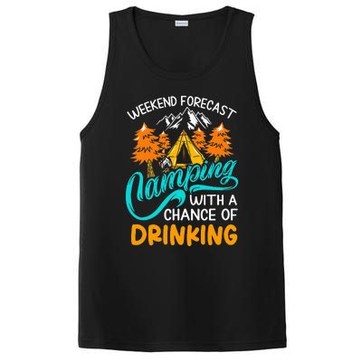 Weekend forecast camping a chance of drinking PosiCharge Competitor Tank