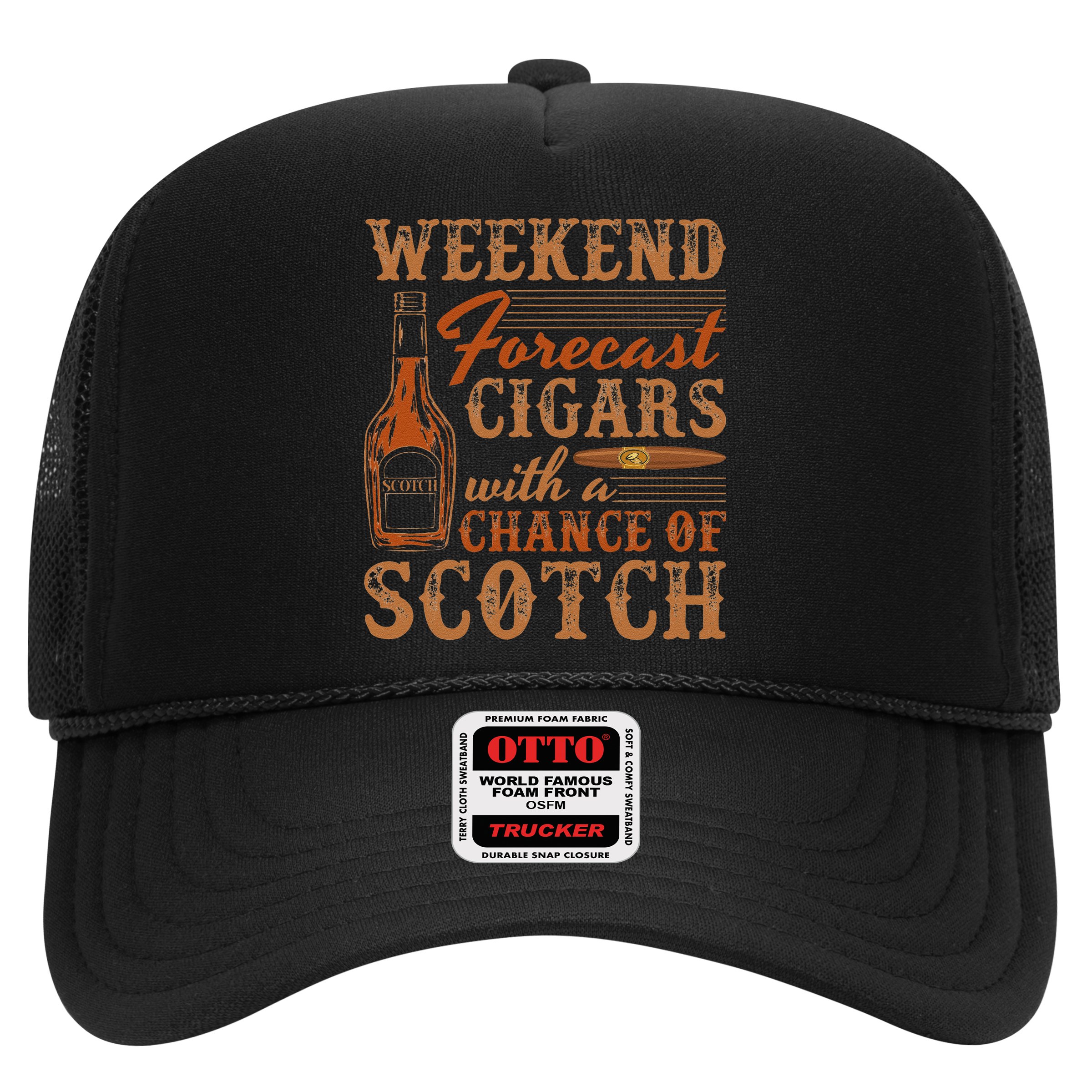 Weekend Forecast Cigars With Chance Of Scotch Dad Father Hat