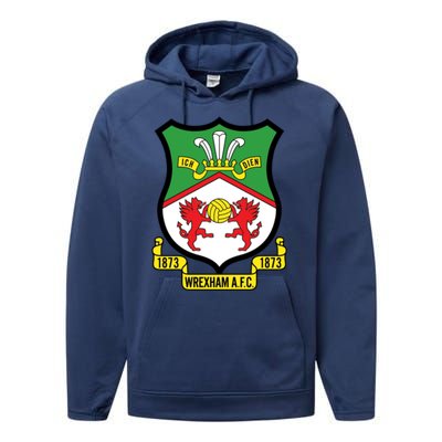 Wrexham Football Club 2022 Champion Wale Performance Fleece Hoodie