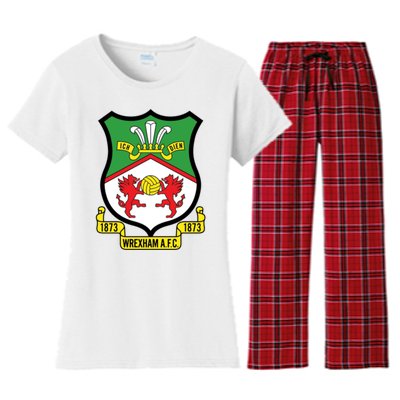 Wrexham Football Club 2022 Champion Wale Women's Flannel Pajama Set