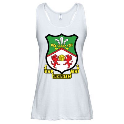 Wrexham Football Club 2022 Champion Wale Ladies Essential Flowy Tank