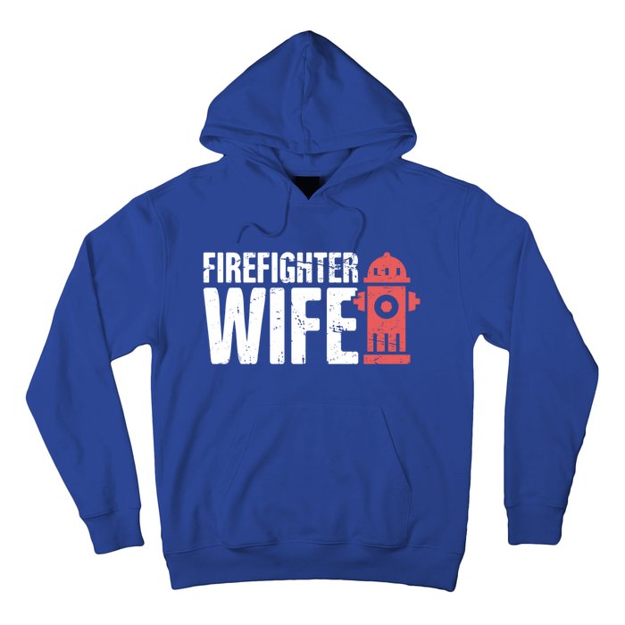 Wife Fire Departt And Fire Fighter / Firefighter Gift Hoodie