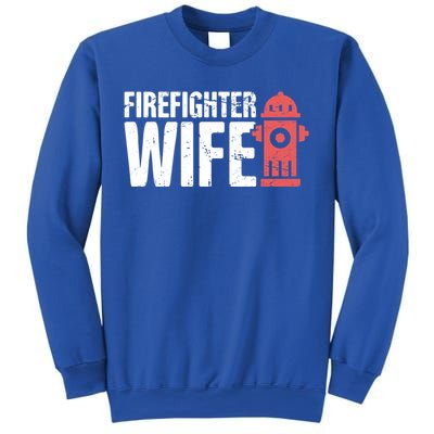 Wife Fire Departt And Fire Fighter / Firefighter Gift Sweatshirt