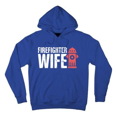 Wife Fire Departt And Fire Fighter / Firefighter Gift Tall Hoodie