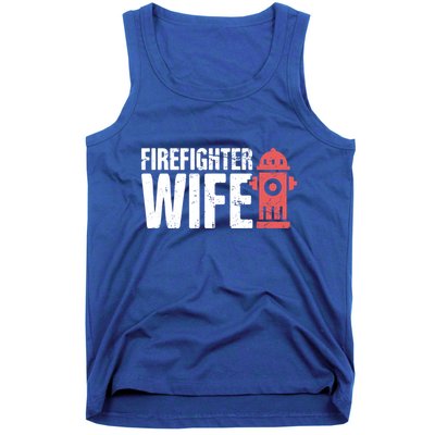 Wife Fire Departt And Fire Fighter / Firefighter Gift Tank Top