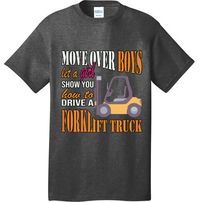 Womens Forklift Driver Girl Forklift Truck Forklift Operator T-Shirt