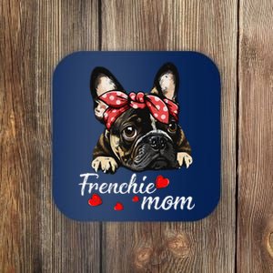 Women Frenchie Dog Mom French Bulldog Mom Love Mothers Day Coaster