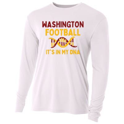 Washington Football DC Sports Team Cooling Performance Long Sleeve Crew