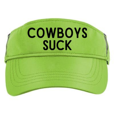 Washington Football DC Sports Team Cowboys Suck TShirt Adult Drive Performance Visor