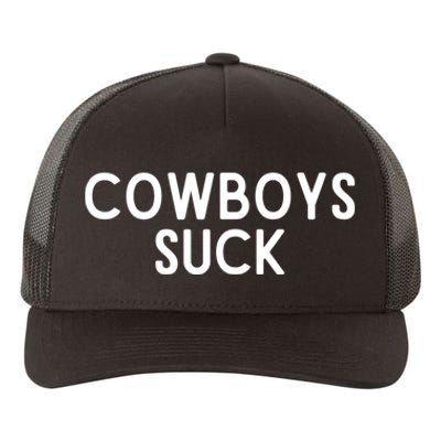 Washington Football DC Sports Team Cowboys Suck TShirt Yupoong Adult 5-Panel Trucker Hat