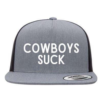 Washington Football DC Sports Team Cowboys Suck TShirt Flat Bill Trucker Hat