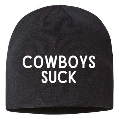 Washington Football DC Sports Team Cowboys Suck TShirt Sustainable Beanie