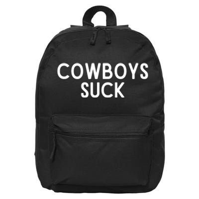 Washington Football DC Sports Team Cowboys Suck TShirt 16 in Basic Backpack