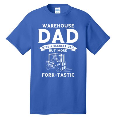 Warehouse Forklifter Design For Warehouse Driver Gift Tall T-Shirt