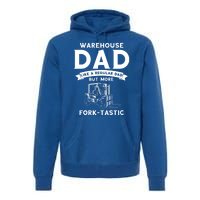 Warehouse Forklifter Design For Warehouse Driver Gift Premium Hoodie