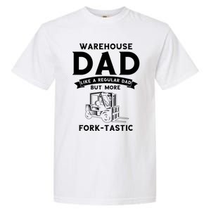 Warehouse Forklifter Design For Warehouse Driver Gift Garment-Dyed Heavyweight T-Shirt