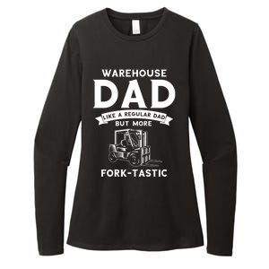 Warehouse Forklifter Design For Warehouse Driver Funny Gift Womens CVC Long Sleeve Shirt