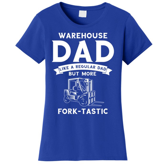 Warehouse Forklifter Design For Warehouse Driver Funny Gift Women's T-Shirt