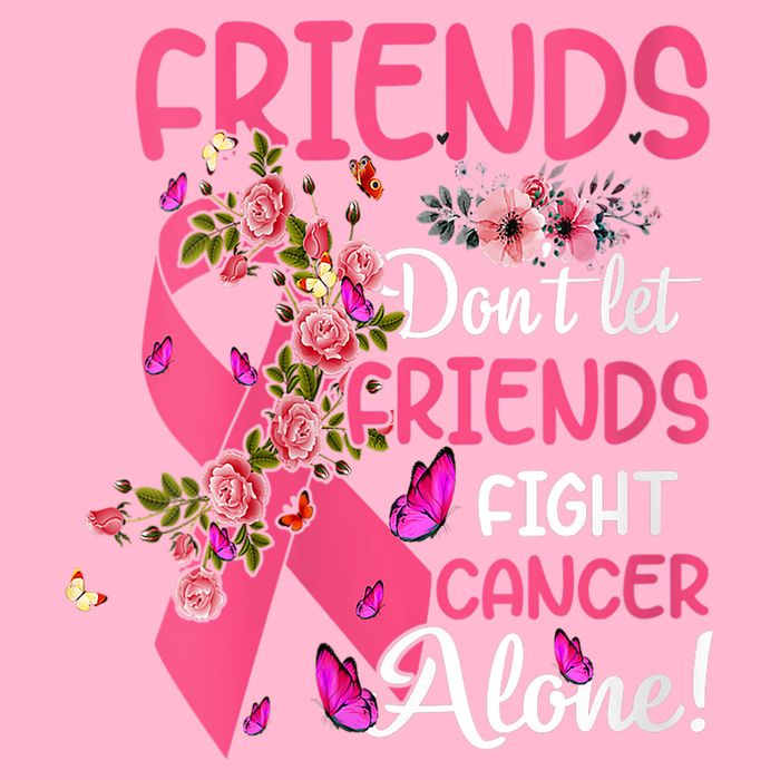 Womens Friends Don't Let Friends Fight Breast Cancer Alone Gifts Doggie Tank