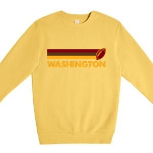 Washington Football DC Team Retro Premium Crewneck Sweatshirt