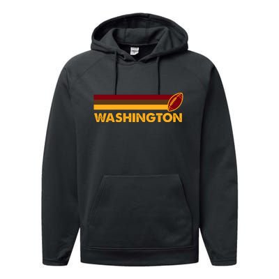 Washington Football DC Team Retro Performance Fleece Hoodie