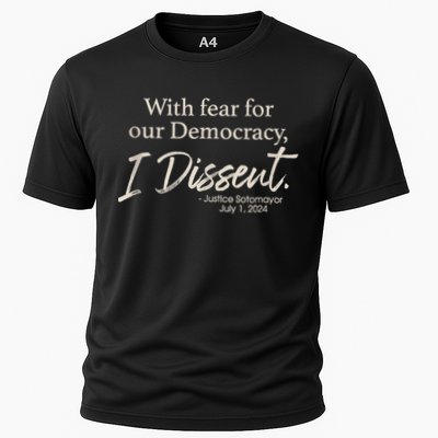 With Fear For Our Democracy I Dissent Justice Sotomayor Performance Shirt