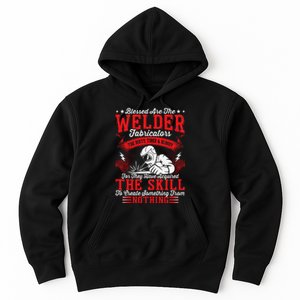 Welder Fabricators Funny Welders Welding Backside Hoodie