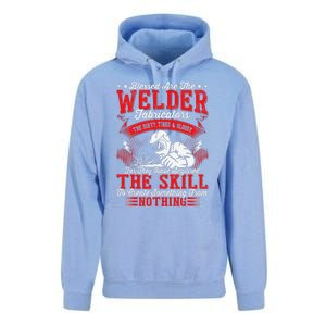 Welder Fabricators Funny Welders Welding Backside Unisex Surf Hoodie