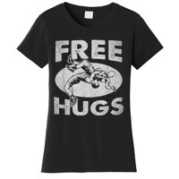 Wrestling Funny Free Hugs Wrestling Women's T-Shirt