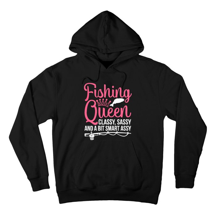 Wo Fishing for Girl Fish Bass Fishing Hoodie