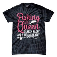 Wo Fishing for Girl Fish Bass Fishing Tie-Dye T-Shirt