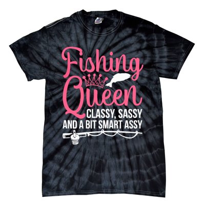 Wo Fishing for Girl Fish Bass Fishing Tie-Dye T-Shirt