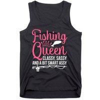 Wo Fishing for Girl Fish Bass Fishing Tank Top