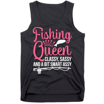 Wo Fishing for Girl Fish Bass Fishing Tank Top