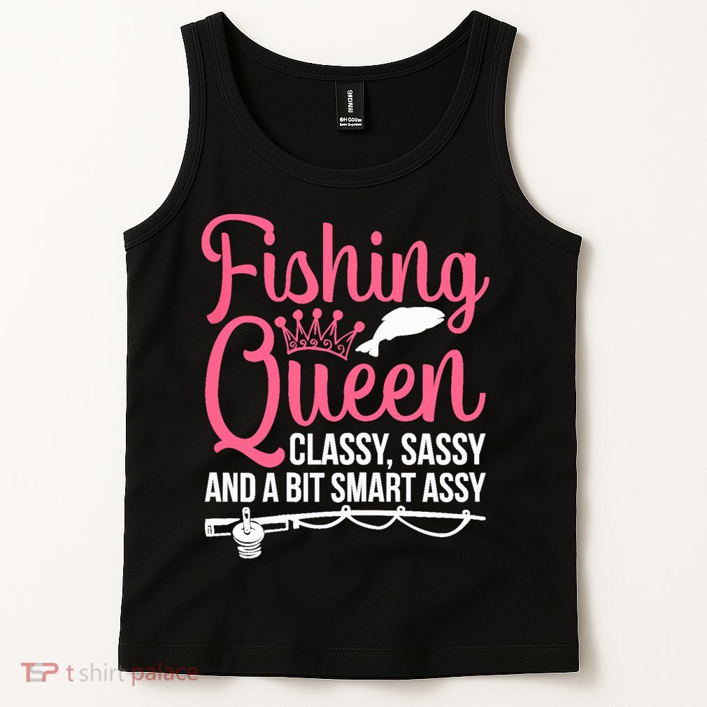 Wo Fishing for Girl Fish Bass Fishing Tank Top