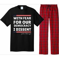 With Fear For Our Democracy I Dissent Justice Sotomayor Pajama Set