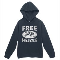 Wrestling Funny Free Hugs Wrestling Urban Pullover Hoodie