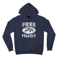 Wrestling Funny Free Hugs Wrestling Tall Hoodie