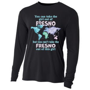 Women From Fresno Girl From Fresno California Cooling Performance Long Sleeve Crew