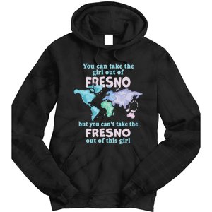 Women From Fresno Girl From Fresno California Tie Dye Hoodie