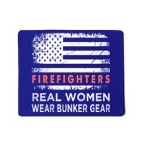 Womens Firefighter Female Fire Fighter Firefighting Mom Funny Gift Mousepad