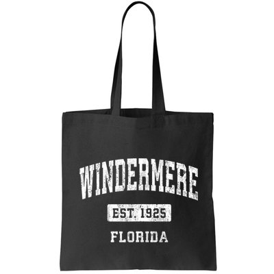 Windermere Florida Fl Vintage Sports Established Bag