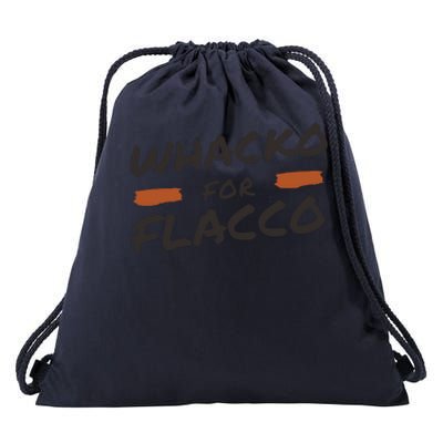 Whacko For Flacco Cleveland Joe Flacco Drawstring Bag