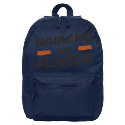 Whacko For Flacco Cleveland Joe Flacco 16 in Basic Backpack