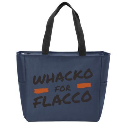 Whacko For Flacco Cleveland Joe Flacco Zip Tote Bag